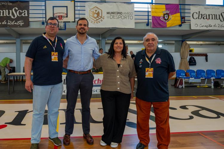 Chamusca acolheu a Final Four da Taça Nacional Sub‑16 Masculinos