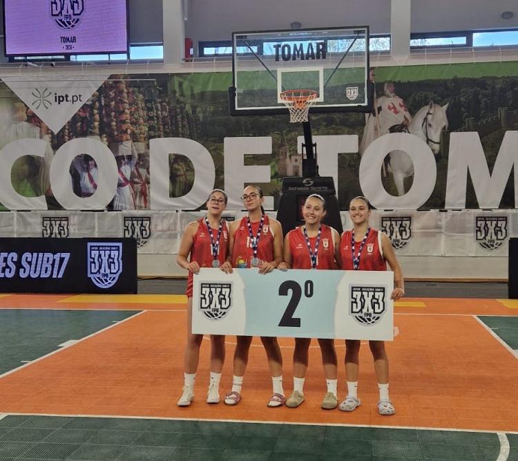 🏀 Seleção AB Santarém sagra-se Vice-Campeã Nacional no Torneio Interseleções Sub17 3x3