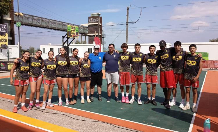 🏀 Seleções Masculina e Feminina da AB Santarém participam no Circuito 3x3 da FIBA