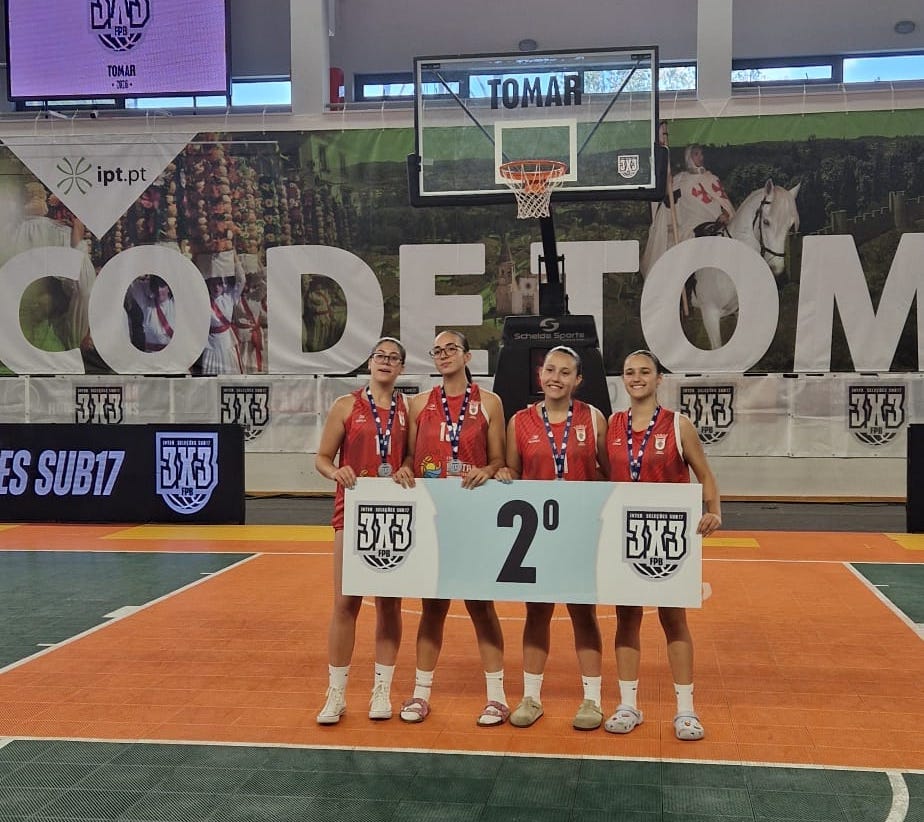 🏀 Santarém sagra-se Vice‑Campeã Nacional no escalão Sub‑17 femininoABS